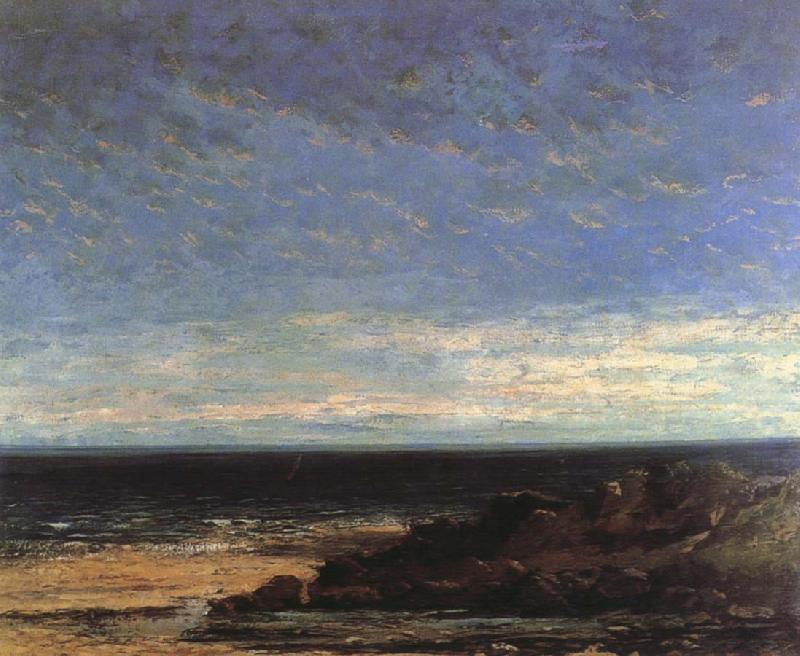 Gustave Courbet Sea oil painting image